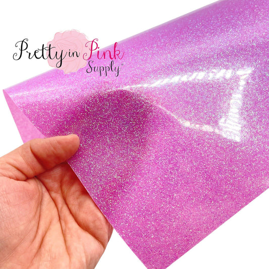 Glitter HTV | Pink Lilac - Pretty in Pink Supply