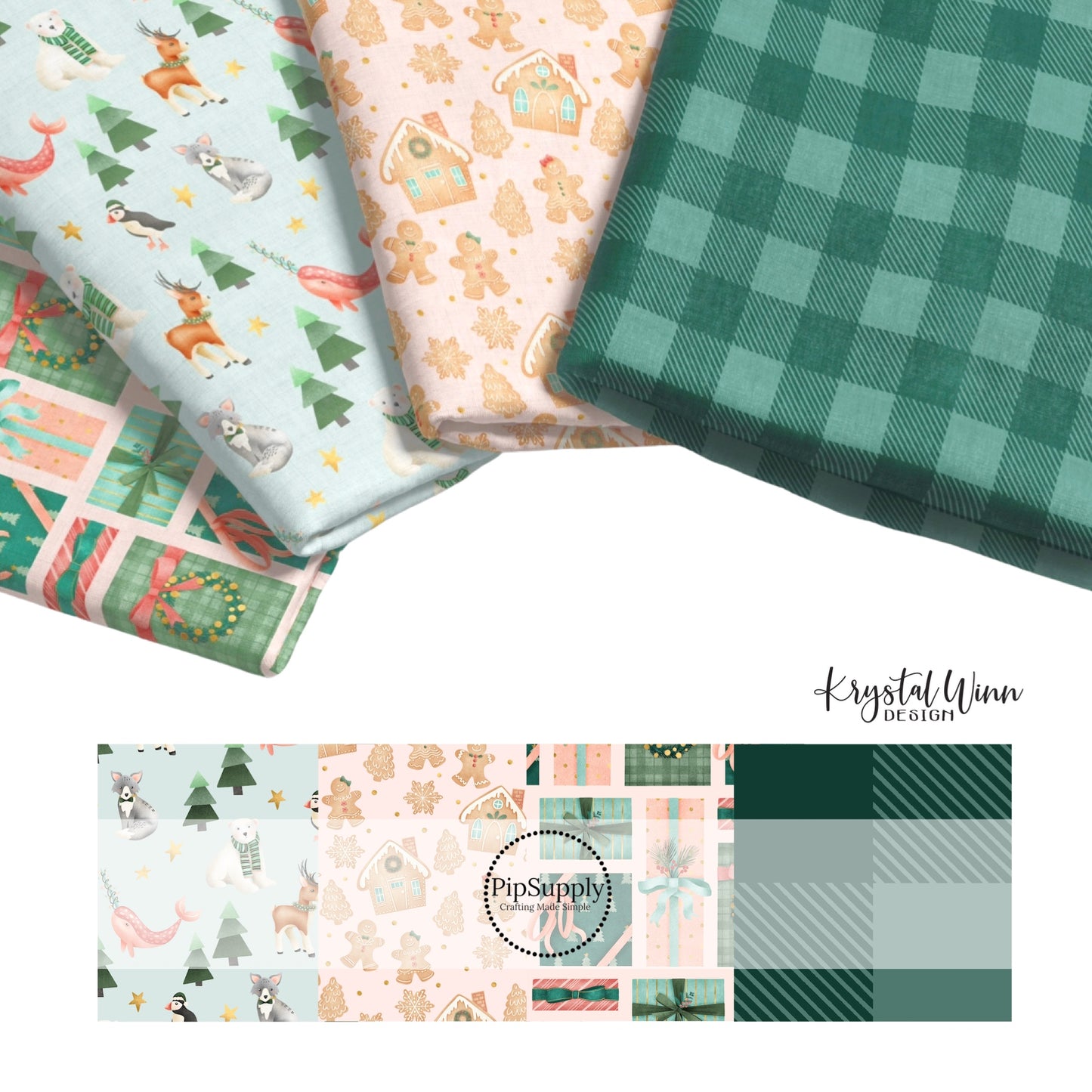 Good Tidings | Krystal Winn Design | Fabric By The Yard