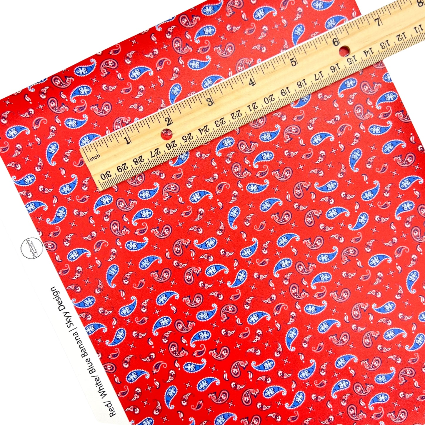 Groovy America | SKYY Designs Co | Faux Leather Sheets
