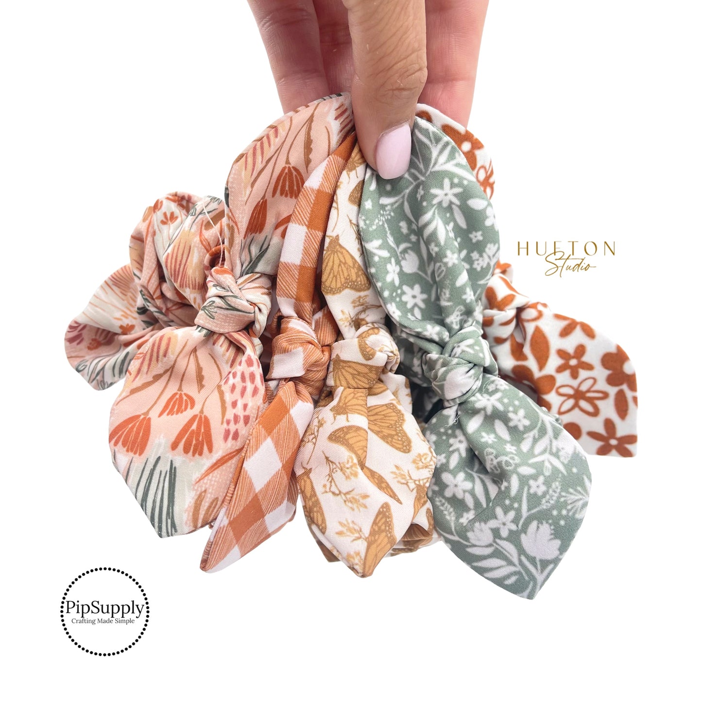 Fall Forest | Hufton Studio | Tied Scrunchies