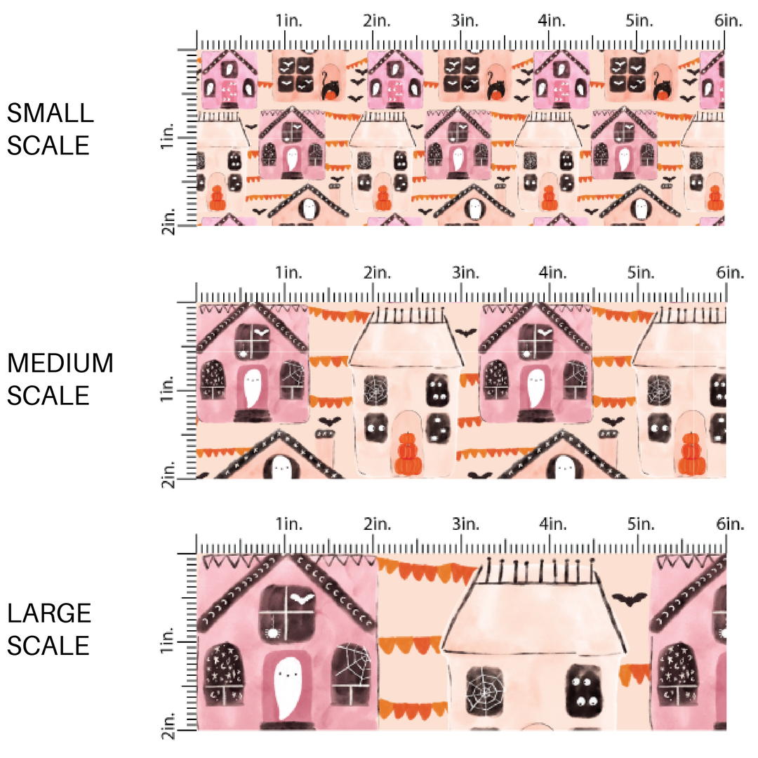 Haunted House | Seamless Gal | Fabric By The Yard