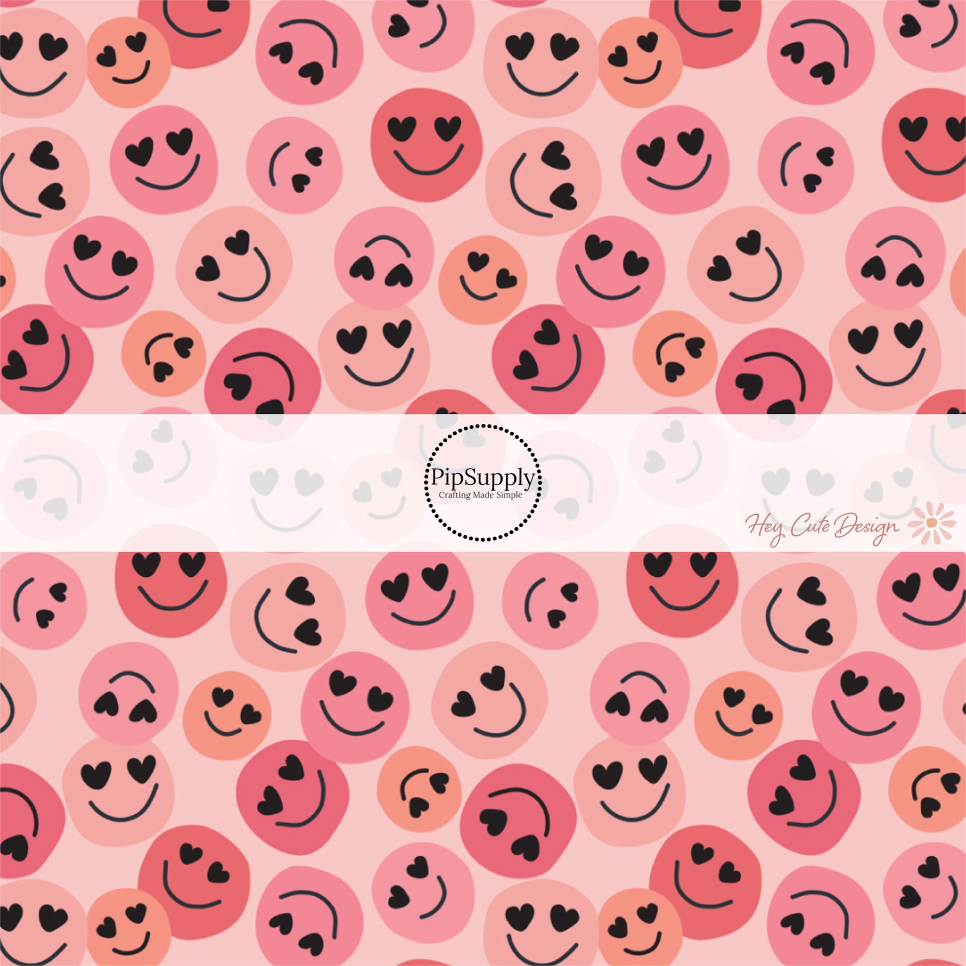 Pink Smiley Patch - Daily Disco