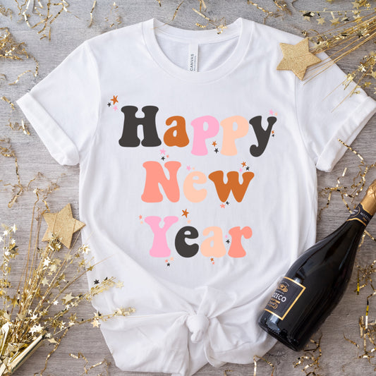 Sublimation or DTF Transfers | SKYY Designs Co | Groovy New Year