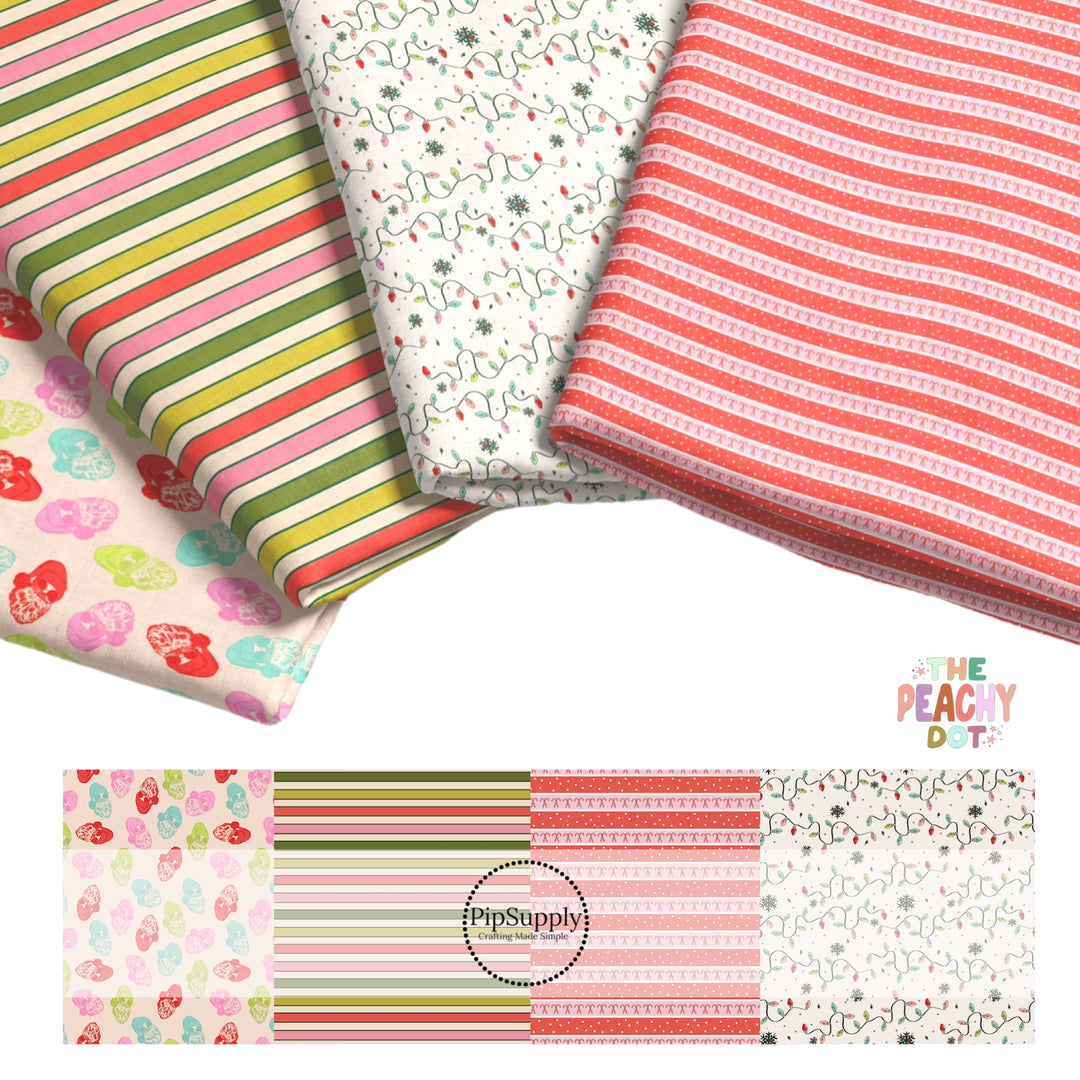 Hey Santa | The Peachy Dot | Fabric By The Yard