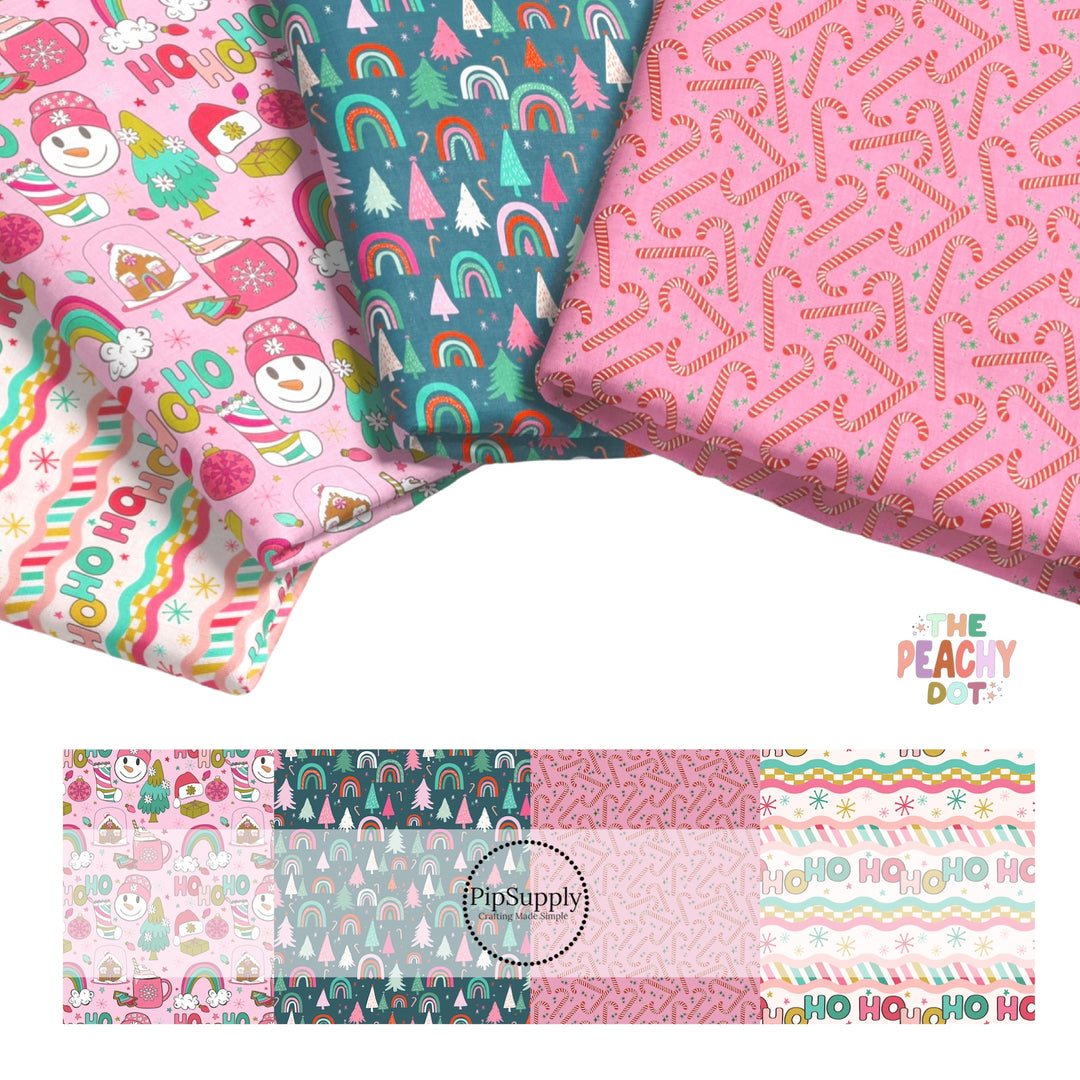 HO HO HO | The Peachy Dot | Fabric By The Yard