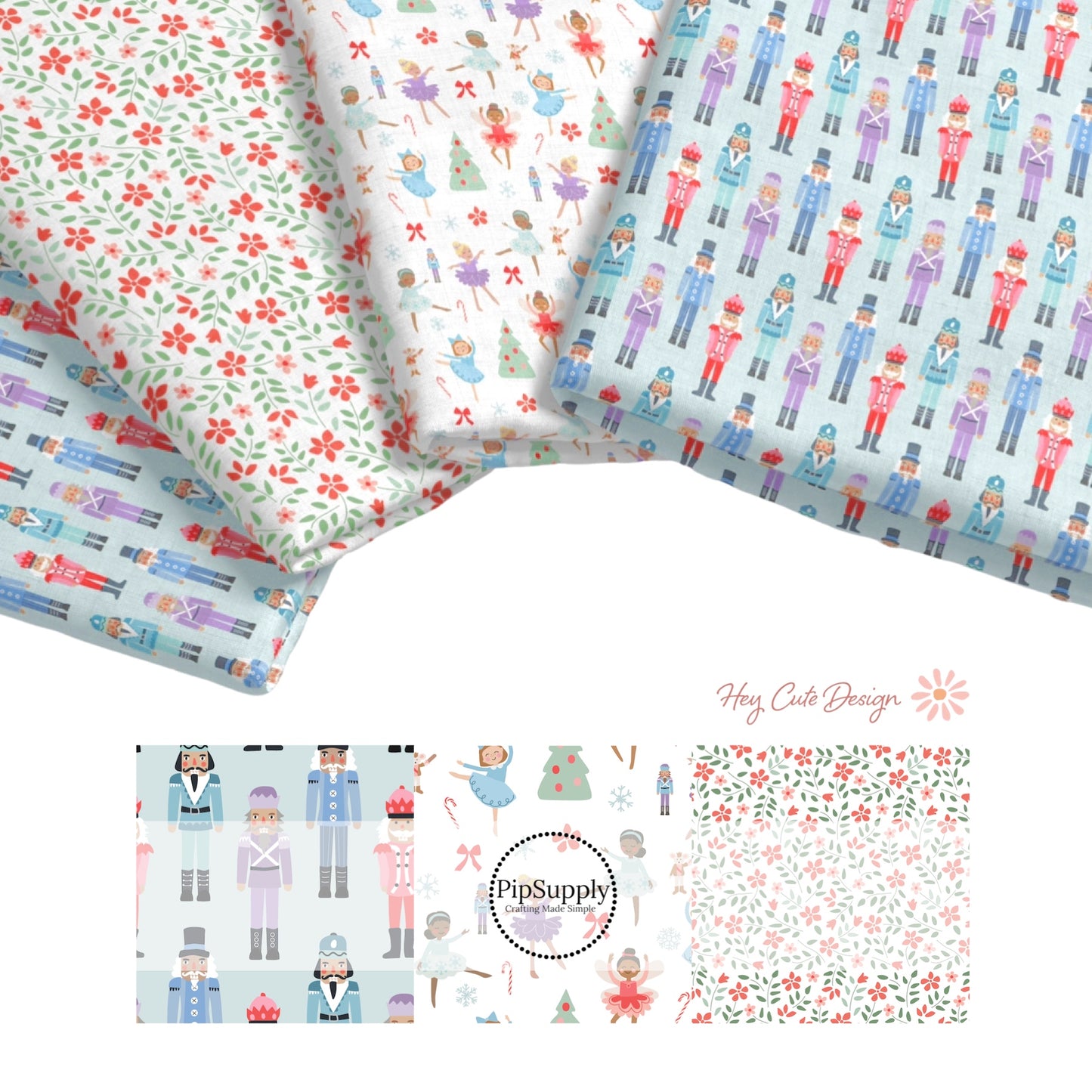 Holiday Ballet | Hey Cute Design | Fabric By The Yard