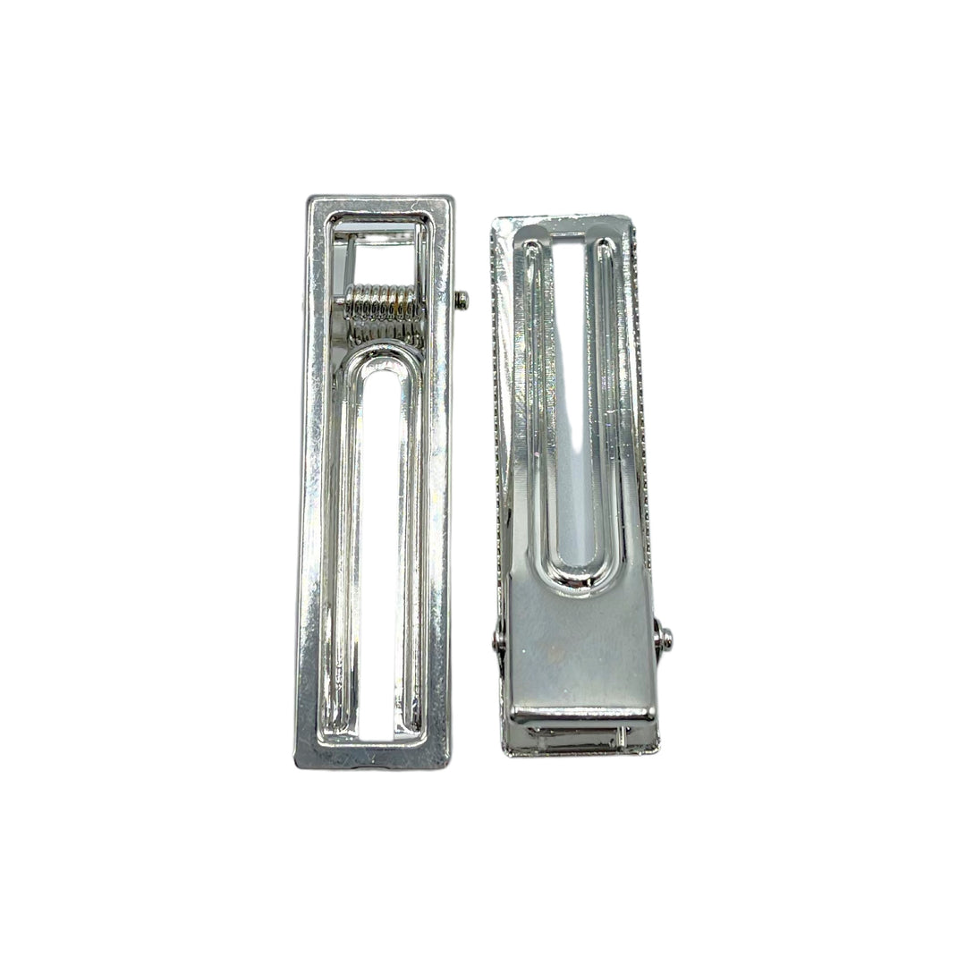 Hollow Rectangle Clips - Pack of 5