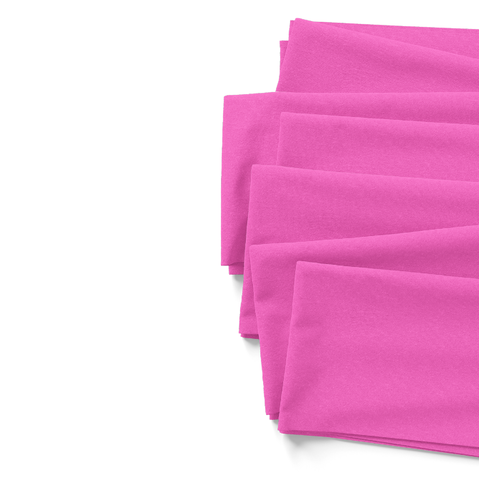 Solid Polyester - BRIGHT - Pink