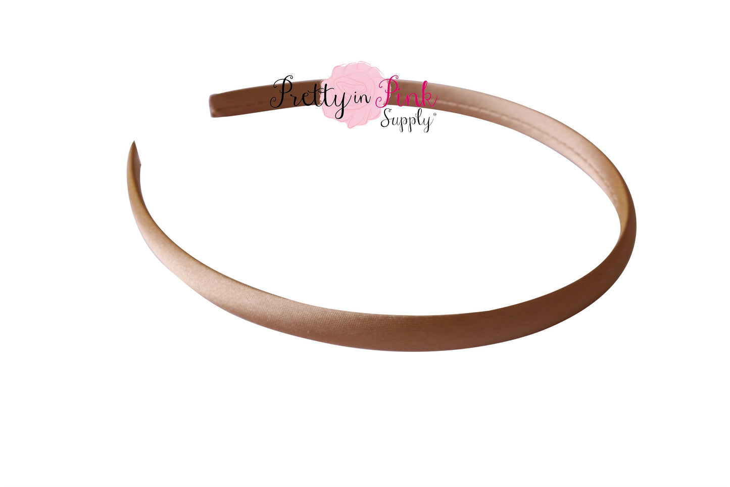 10mm Satin Lined Headband - Pretty in Pink Supply