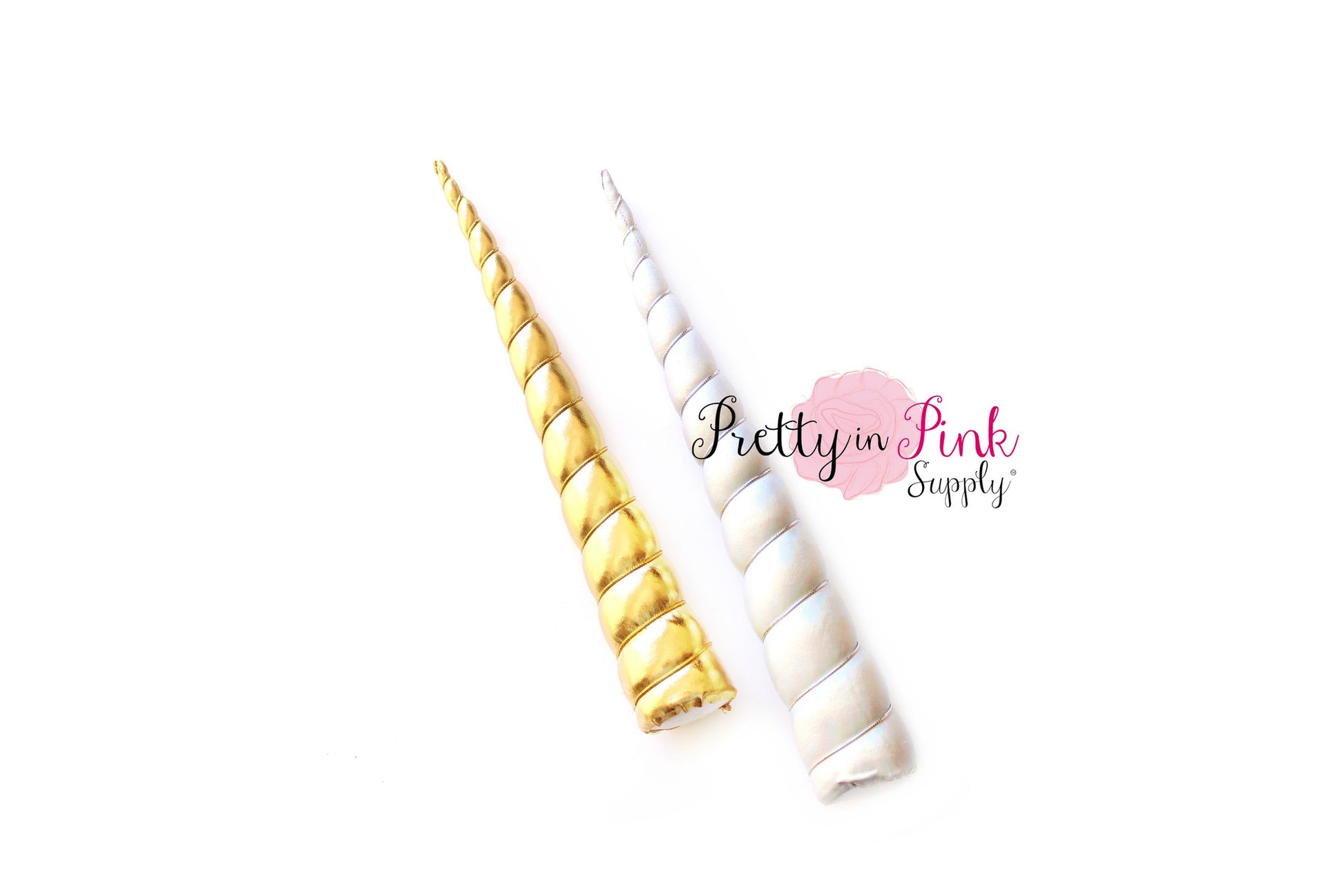 10"-11" X Large Unicorn Horn - Pretty in Pink Supply
