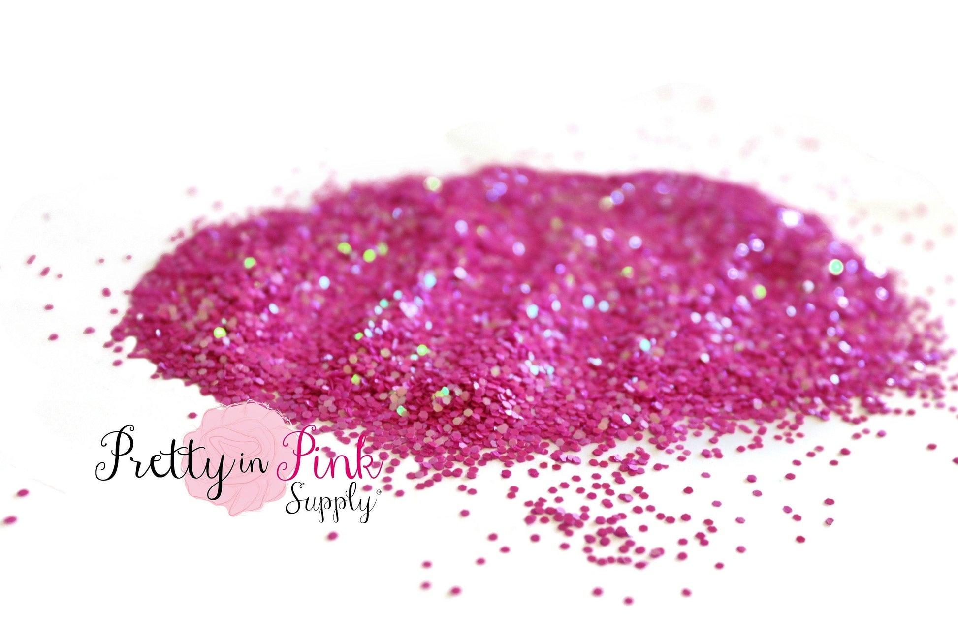Raspberry Chunky Loose Glitter - Pretty in Pink Supply