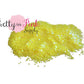 Yellow Chunky Loose Glitter - Pretty in Pink Supply