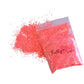 Neon Coral Chunky Loose Glitter - Pretty in Pink Supply