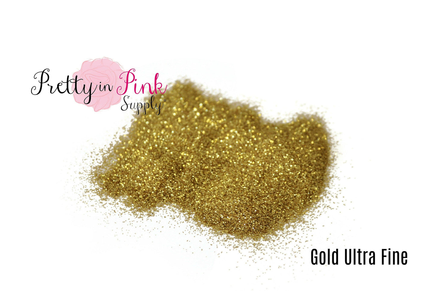 Gold Ultra Fine Glitter - Pretty in Pink Supply