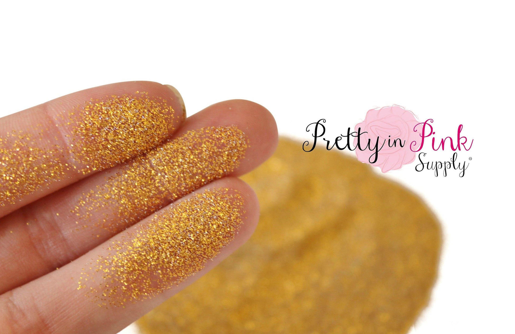Gold/Silver Matte Ultra Fine Glitter - Pretty in Pink Supply