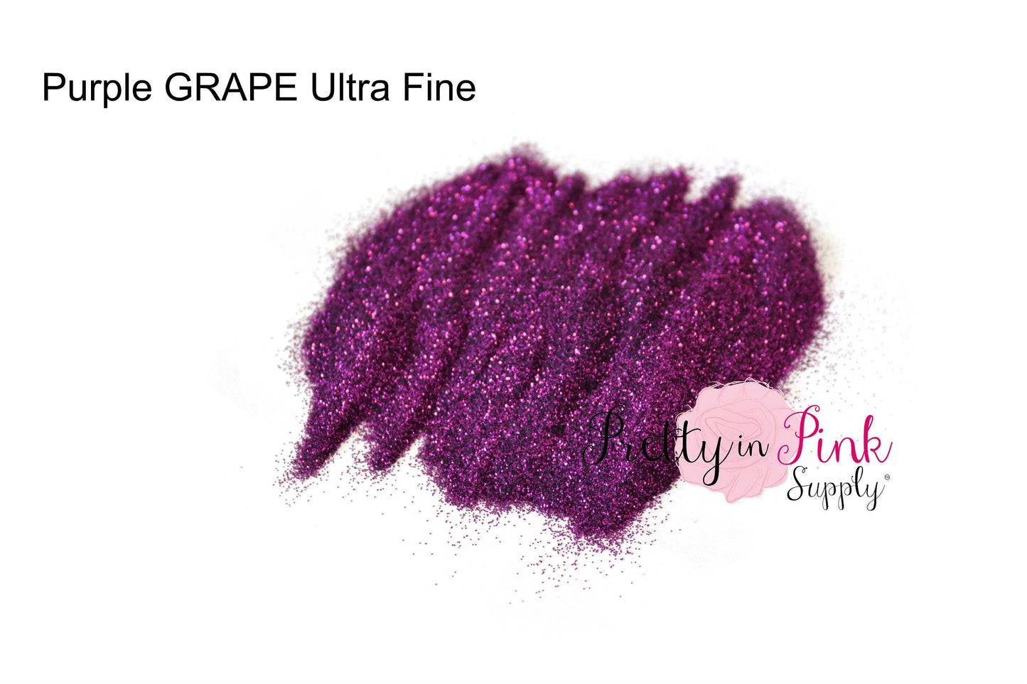 Purple Grape Ultra Fine Glitter Ultra Fine Glitter - Pretty in Pink Supply