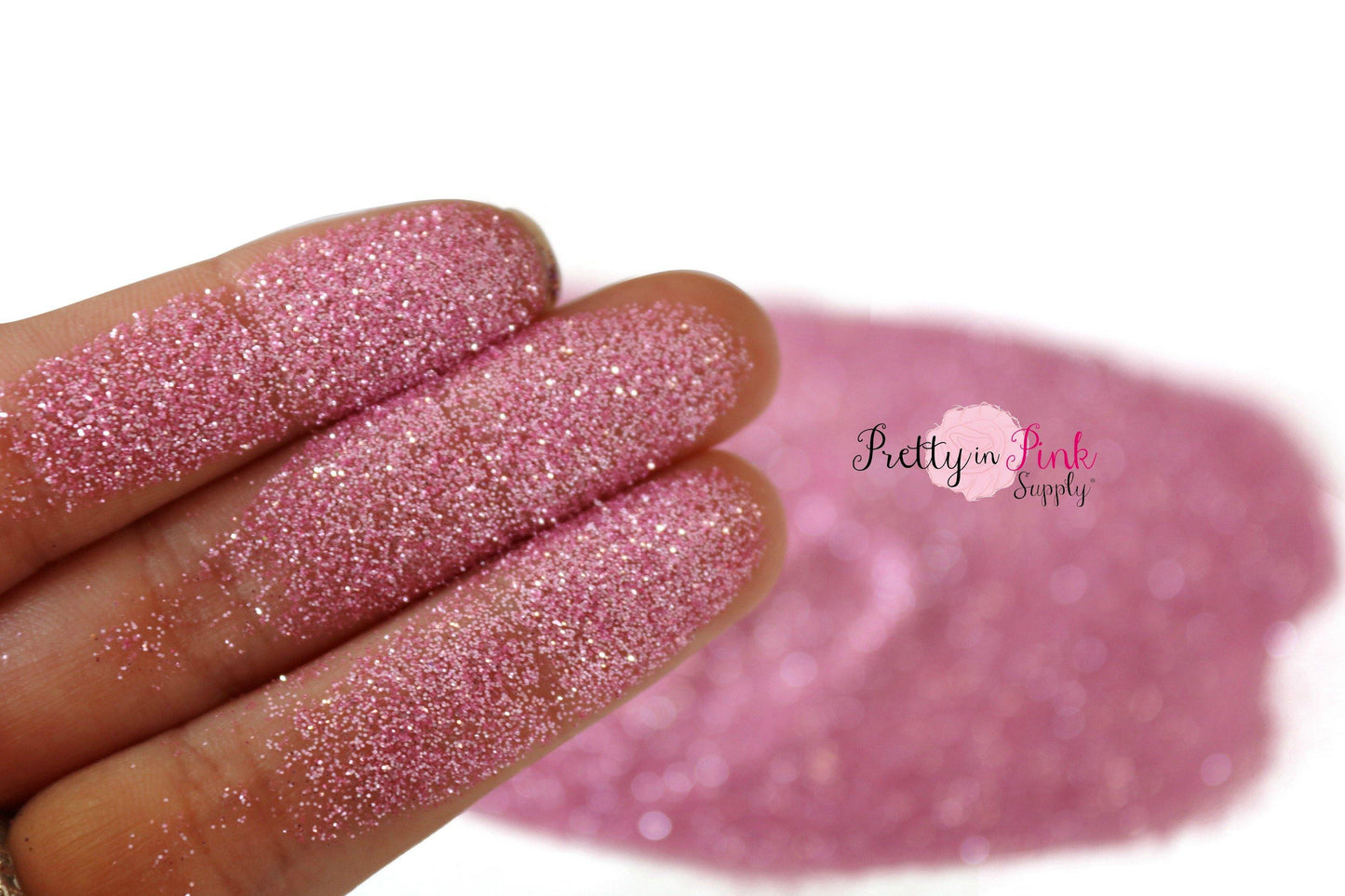 Light Pink Ultra Fine Glitter - Pretty in Pink Supply