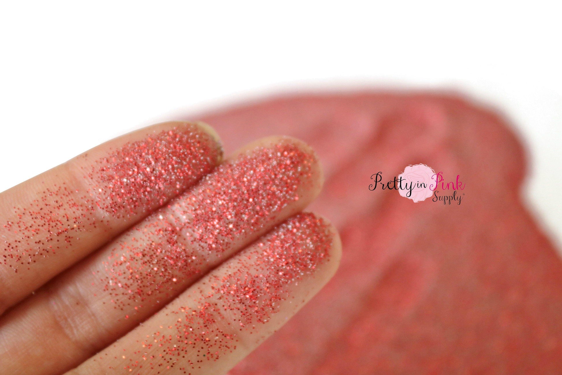Red Silver Matte Ultra Fine Glitter - Pretty in Pink Supply