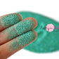 Turquoise Iridescent Ultra Fine Glitter - Pretty in Pink Supply