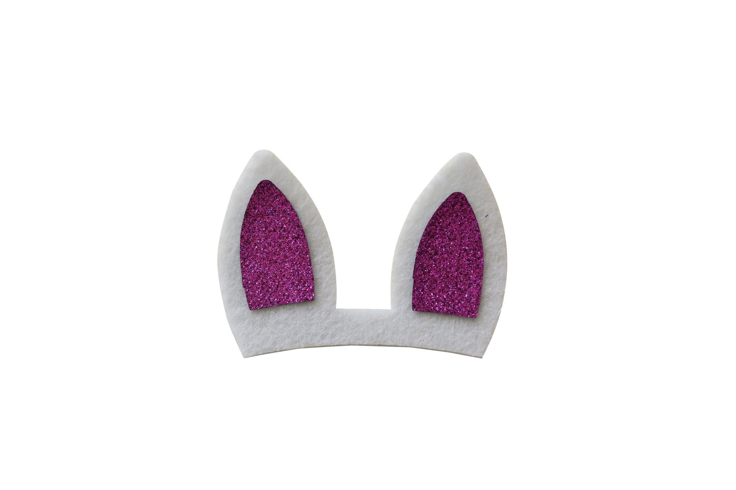 Connected Felt Bunny/Unicorn Glitter Ears - Pretty in Pink Supply