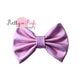 5" X-Large Soft Shiny Metallic Fabric Bows - Pretty in Pink Supply