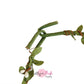 NEW White Berry Bead Leaf Crown - Pretty in Pink Supply