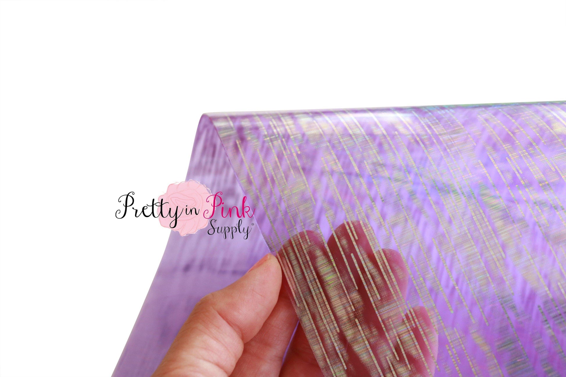 Metallic Silver Streak Jelly Sheets - Pretty in Pink Supply