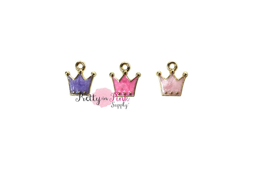 PEARL Crown Charm - Pretty in Pink Supply