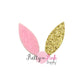 Glitter Bunny Ear Cut-Outs - Pretty in Pink Supply