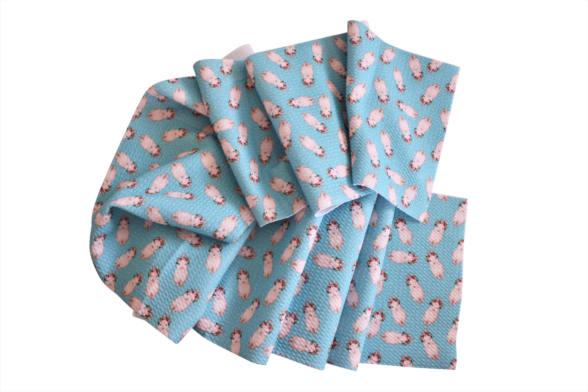 Sweet Dot/Floral Bunny Liverpool Fabric - Pretty in Pink Supply