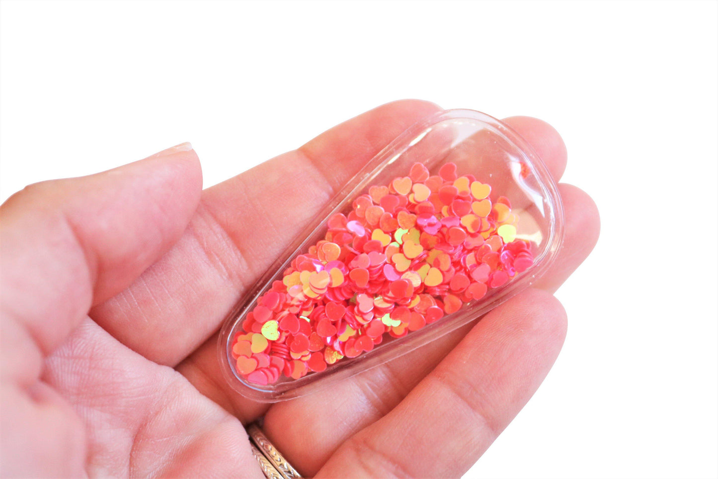 Heart Inflated Snap Clip Covers - Pretty in Pink Supply