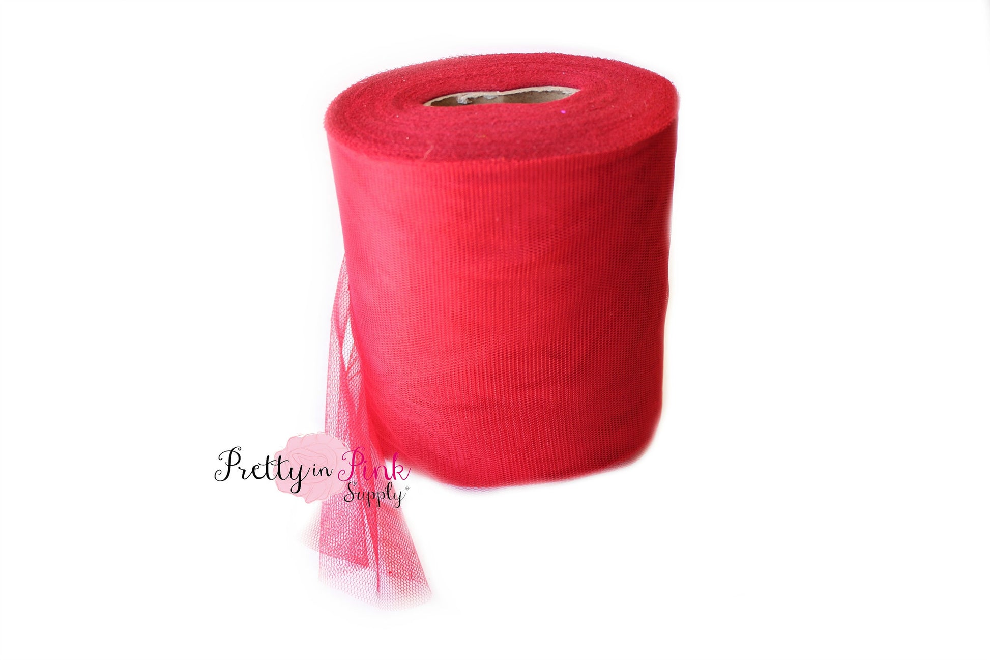 Red Tulle - Pretty in Pink Supply