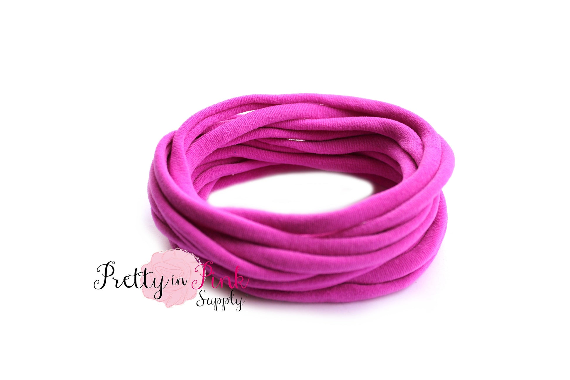 Thin Nylon Headbands - Pretty in Pink Supply