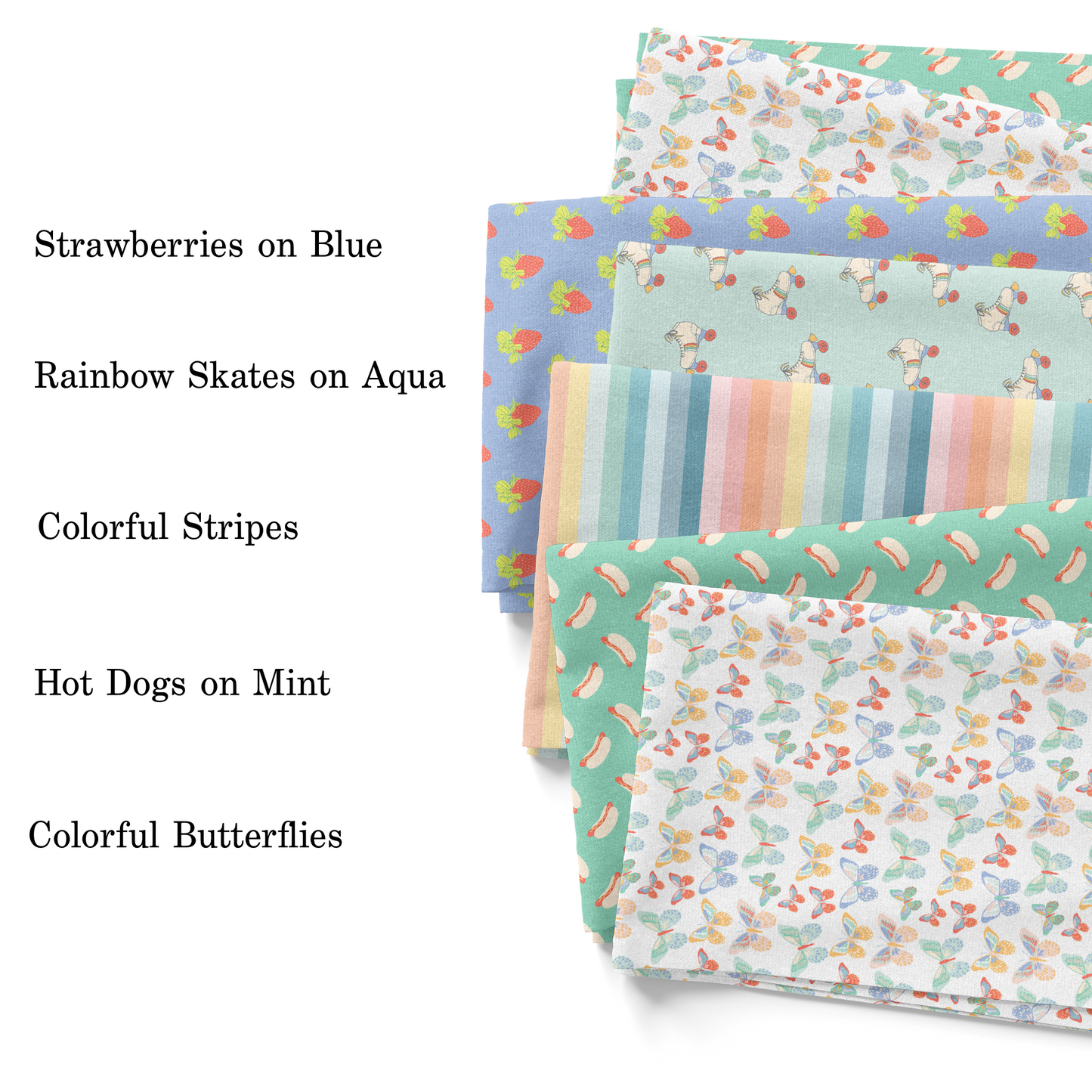 Summer Fabric Designs by Indy Bloom 