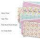 Indy Bloom Summer Fabric Collection - Fruit - Ice Cream  - Stripes - Tiles 