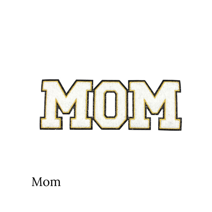 MOM & MINI Chenille Iron On Patch