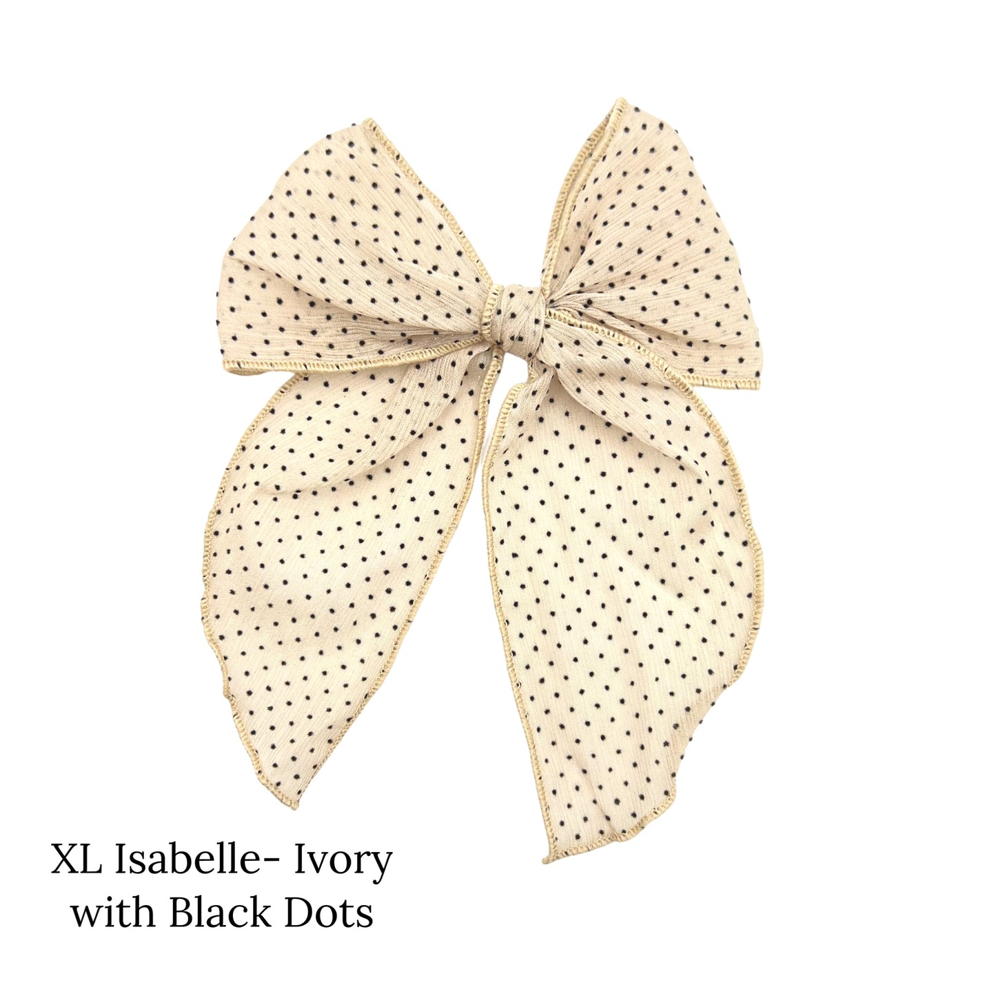 Dotted Tinsel Bows | PIP Supply