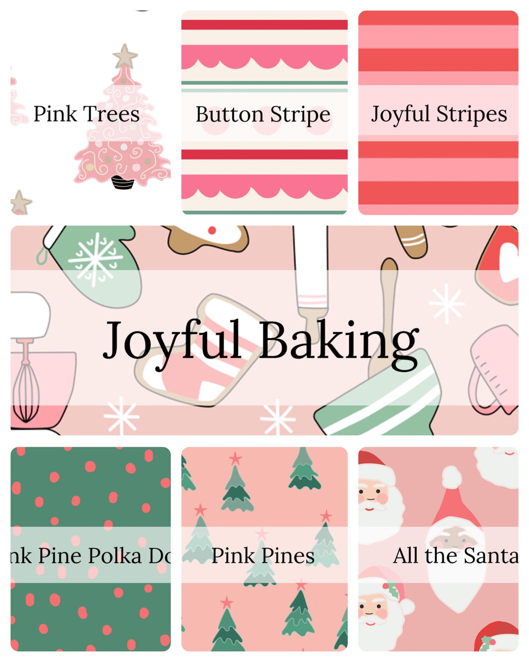 Joyful Wonderland Strip Collection | Hey Cute | Liverpool Bullet Fabric