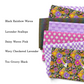 Groovy Themed Summer Patterned Fabric by the Yard - Krystal Winn Design 