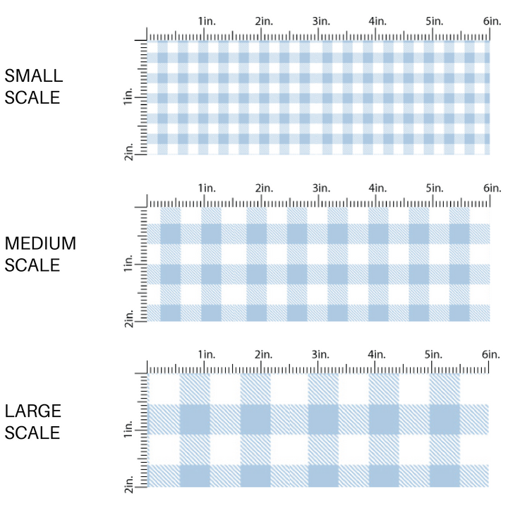 Blue and white plaid fabric by the yard scaled image guide -  Spring Easter Plaid Fabric 