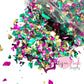 New Orleans Chunky Flakes MIX | 1/2 oz. Loose Glitter - Pretty in Pink Supply