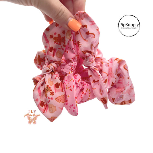 Merry Traditions | ILY Pattern Shoppe | Tied Scrunchie