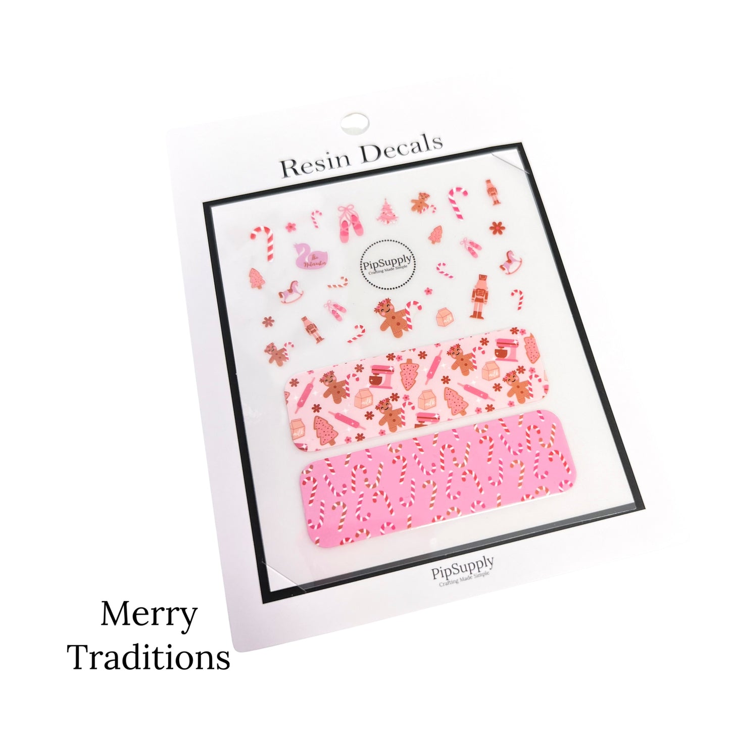 Merry Traditions | ILY Pattern Shoppe | Resin Decals