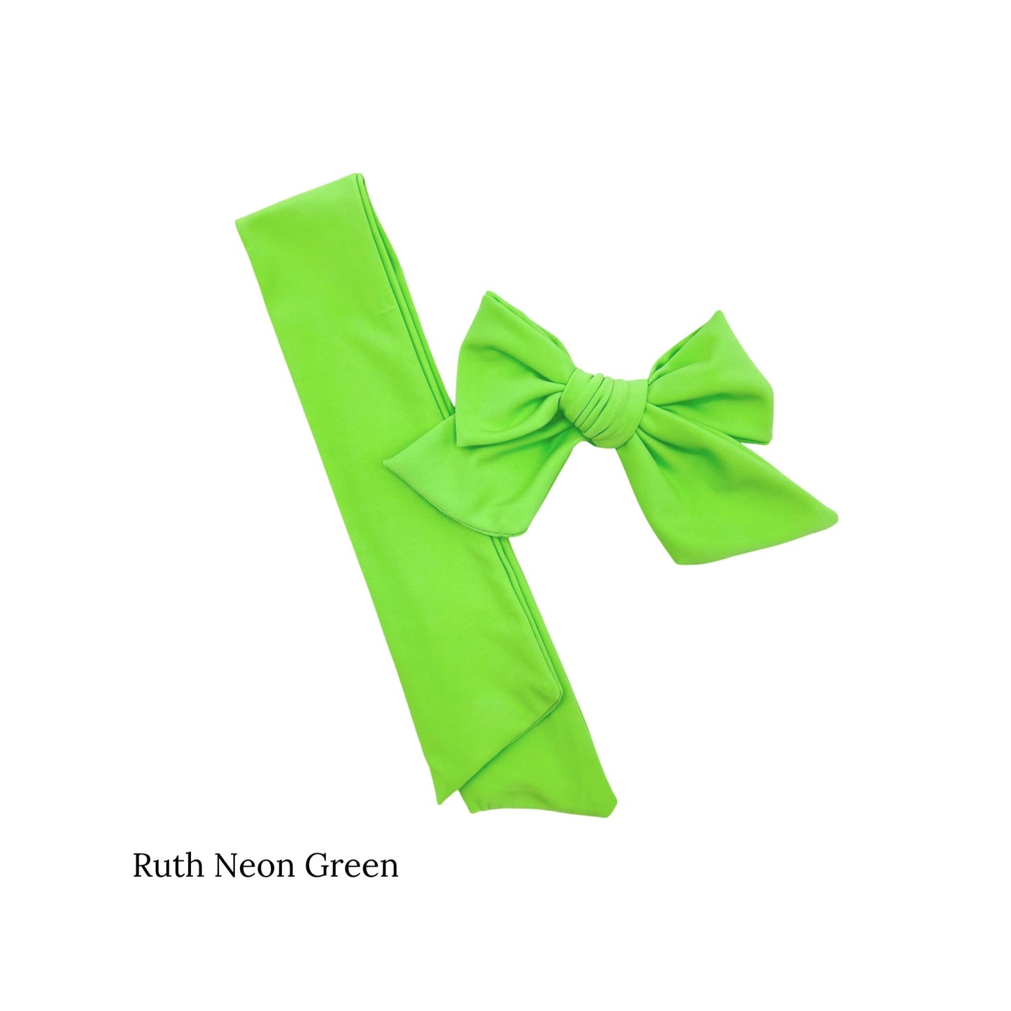 Neon Swimsuit Fabric | Bow Strips