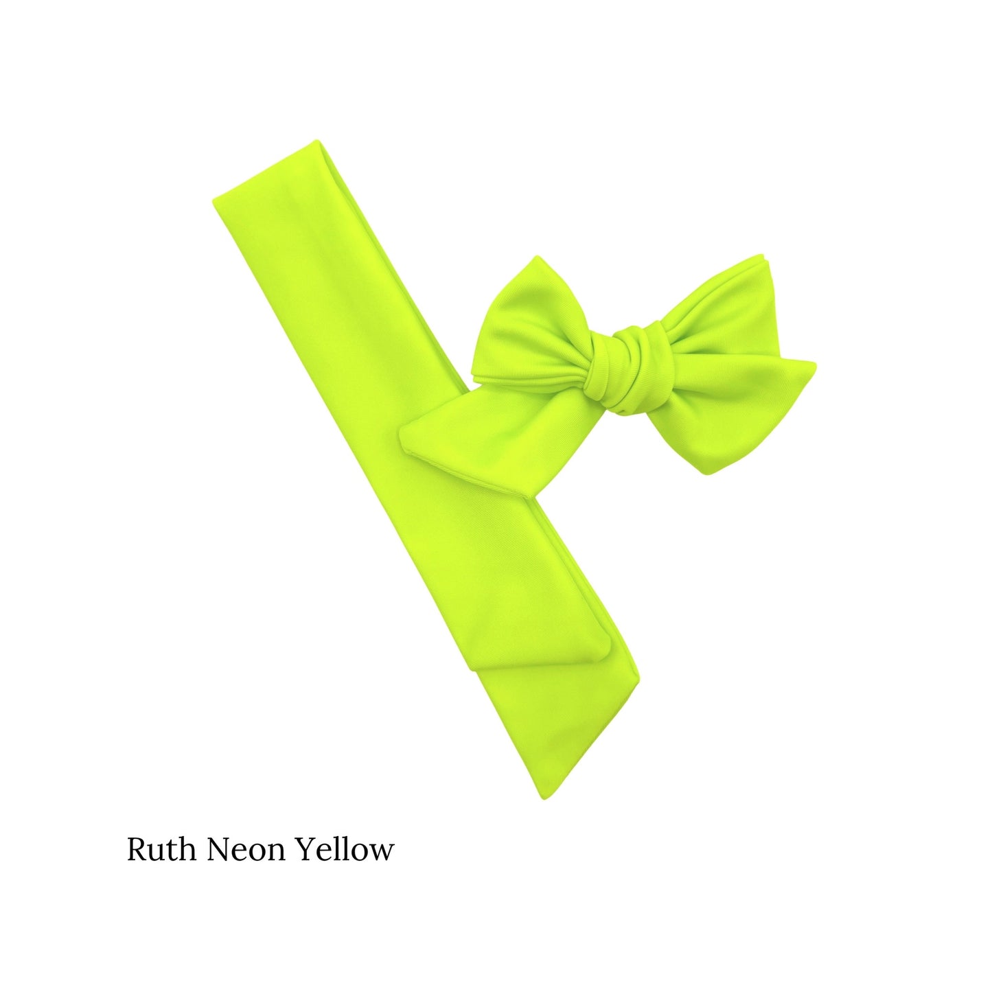 Neon Swimsuit Fabric | Bow Strips