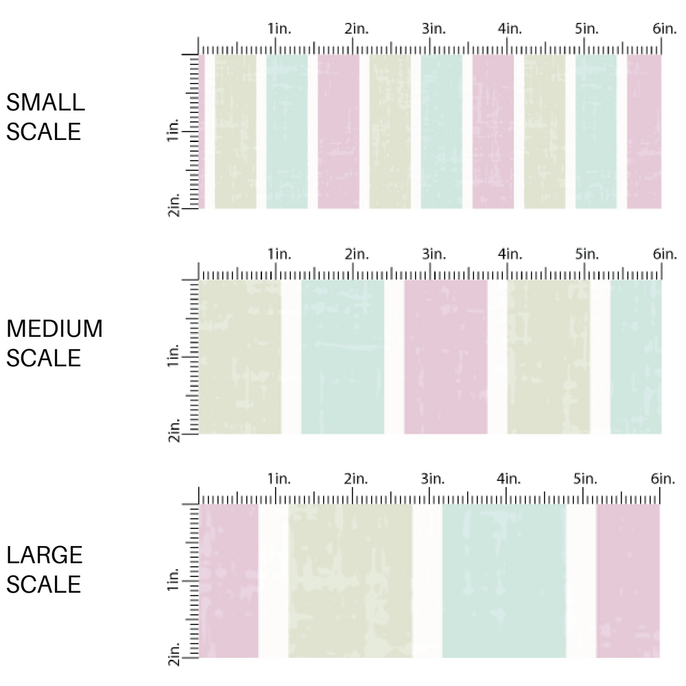 Green, blue, and purple pastel striped fabric by the yard scaled image guide