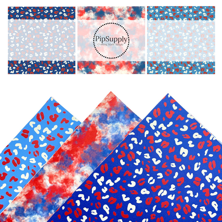 Patriotic | SKYY Designs Co | Faux Leather Sheets