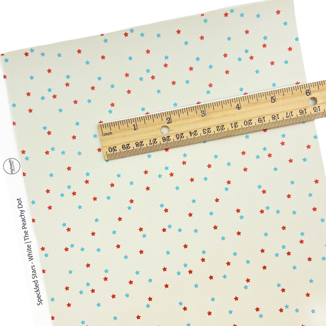 Patriotic | The Peachy Dot | Faux Leather Sheets