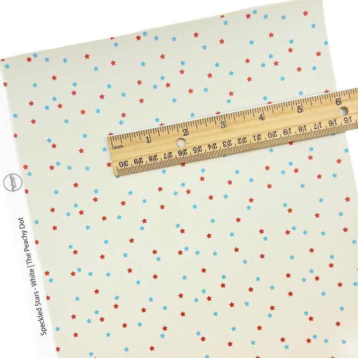 Patriotic | The Peachy Dot | Faux Leather Sheets