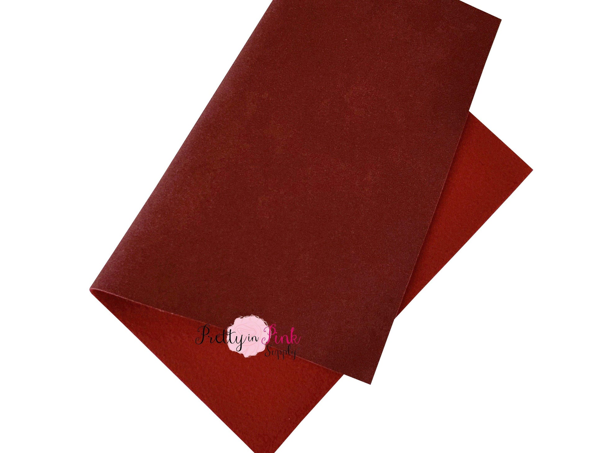 NEW Faux Suede Fabric Sheets - Pretty in Pink Supply